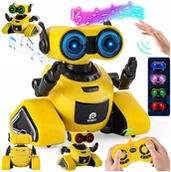 Zabawki zdalnie sterowane - Interaktywny Robot R/C na Pilota Oświetlenie LED Muzyka Sterowany Gestami - miniaturka - grafika 1