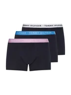 Majtki męskie - Tommy Hilfiger Bokserki Męskie 3P Trunk Wb Navy Um0Um02324 0V3 S - miniaturka - grafika 1