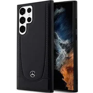 Etui i futerały do telefonów - Mercedes MEHCS23LARMBK S23 Ultra S918 czarny/black hardcase Leather Urban - miniaturka - grafika 1