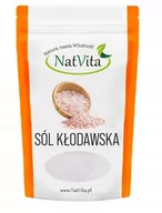 Zdrowa żywność - NatVita Sól kłodawska różowa niejodowana 1,3 kg - miniaturka - grafika 1