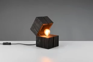 Treasure lampa stołowa 1xE14/2W czarne drewno 514110102 - Lampy stojące - miniaturka - grafika 1