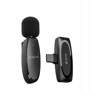 Mikrofon do telefonu bezprzewodowy USB-C do nagrywania krawatowy - Zestawy głośnomówiące - miniaturka - grafika 1