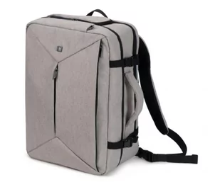 Dicota Backpack Dual Plus EDGE 13-15.6inch light grey - Torby na laptopy - miniaturka - grafika 2