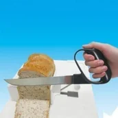Noże kuchenne - Nóż do chleba dla osoby niepełnosprawnej - miniaturka - grafika 1