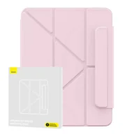Etui do tabletów - Baseus, Etui magnetyczne Baseus Minimalist do Pad Air4/Air5 10.9”/Pad Pro 11” (baby pink) - miniaturka - grafika 1