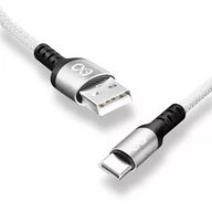 Kable USB - Kabel USB - USB-C eXc BRAID 1.2m, biały - miniaturka - grafika 1