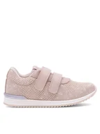 Buty dla dziewczynek - Lasocki Young Sneakersy TEKS CI12-2757-13(IV)DZ Beżowy - miniaturka - grafika 1