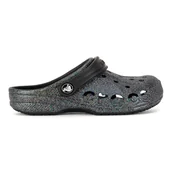 Buty dla dziewczynek - Klapki basenowe Crocs BAYA GLITTER CLOG 207015-0C4 - miniaturka - grafika 1