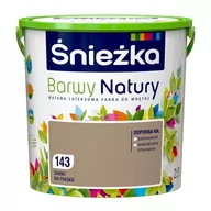 Farby wewnętrzne - Farba lateksowa Barwy Natury zamki na piasku 143 2,5 l Śnieżka - miniaturka - grafika 1