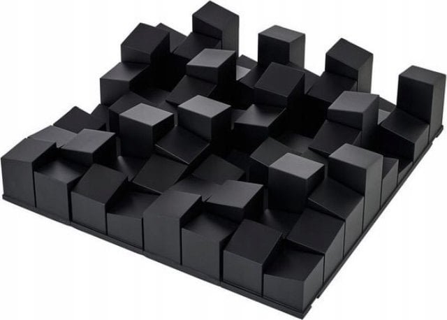 Vicoustic Multifuser Wood MKII 64 Dyfuzor akustyczny z Litego Drewna Czarny