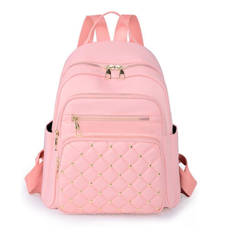 Alessio PLECAK damski POJEMNY miejski szkolny PIKOWANY torba QUILTED