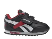 Buty dla dziewczynek - Buty dziecięce Reebok H67880 ROYAL CL Czarne - miniaturka - grafika 1