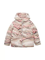 Kurtki i płaszcze dla dziewczynek - TOM TAILOR Dziewczęta Dziecięca kurtka zimowa z kapturem 1033337, 30243 - Multicolor Marble Print, 92-98 - miniaturka - grafika 1