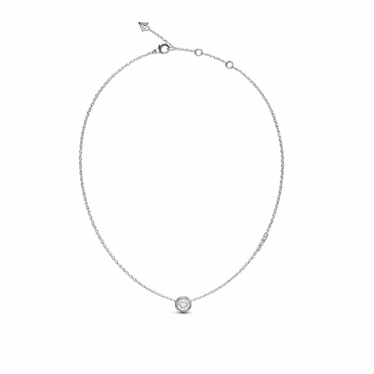 Naszyjnik Męski Guess JUBN04593JWRHT-U 40 cm Srebrzysty