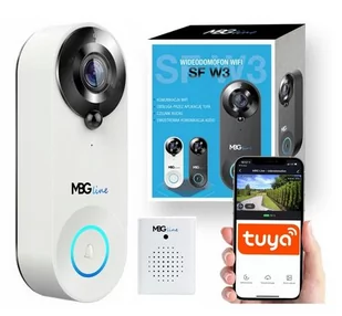 Wideodomofon MBG line SF W3 WHITE - Inne akcesoria audio-wideo - miniaturka - grafika 1