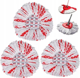 3 x Wkład Do Mopa Obrotowego Vileda Turbo Końcówki Wkład ChłonnY PREMIUM - Akcesoria i części AGD - miniaturka - grafika 1