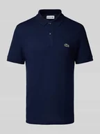 Koszulki męskie - Koszulka polo o kroju slim fit z czystej bawełny - miniaturka - grafika 1