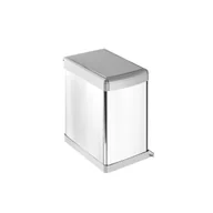 Kosze na śmieci - Kosz na śmieci do zabudowy 23 l szary Delinia iD - miniaturka - grafika 1