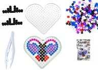 Prace ręczne dla dzieci - Koraliki Do Prasowania Prasowanki Szablon Motyl - miniaturka - grafika 1