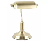Lampy stojące - Zuma Line A2048-GLD - Lampa stołowa ROMA 1xE27/40W/230V złota - miniaturka - grafika 1