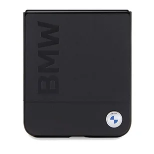 Etui BMW BMHCZF5SLLBK Samsung Galaxy Z Flip5 Leather Hot Stamp czarny/black - Etui i futerały do telefonów - miniaturka - grafika 6