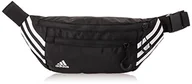 Torby sportowe - Adidas GU0894 WAISTBAG logo torba sportowa unisex - dorosły czarny NS - miniaturka - grafika 1