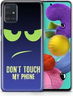Etui i futerały do telefonów - Etui na telefon komórkowy Samsung Galaxy Protective Case Cover Bumper Case Shell Ultra Thin, Model: Samsung Galaxy S20 FE, Wybierz wzór: Dont Touch My Phone Green Blue - miniaturka - grafika 1