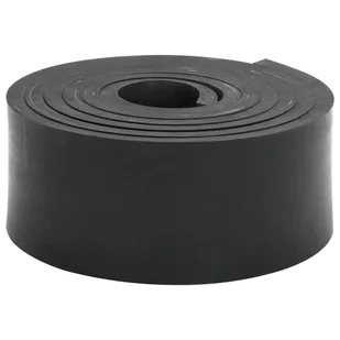 vidaXL Gumowa krawędź do pługa śnieżnego czarna 250x8x1 cm - Zamiatarki - miniaturka - grafika 1
