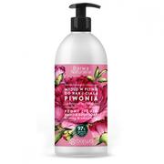 Mydła - Barwa Naturalna - Peony Liquid Hand & Body Soap - Ujędrniająco-wygładzające mydło do rąk w płynie - Piwonia - 500 ml - miniaturka - grafika 1