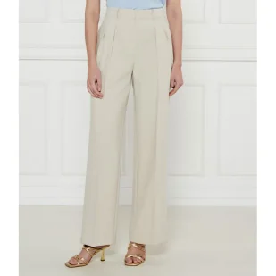 Patrizia Pepe Spodnie flare fit - Spodnie damskie - miniaturka - grafika 1