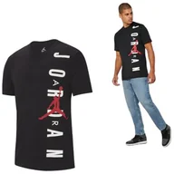 Koszulki męskie - KOSZULKA MĘSKA SPORTOWA NIKE JORDAN VERTICAL -L - miniaturka - grafika 1
