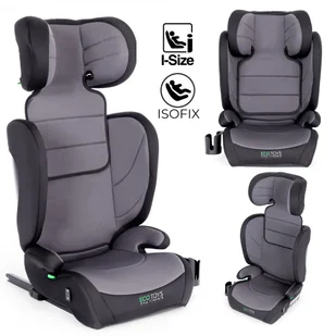Fotelik samochodowy ISOFIX dla dzieci od 100 cm miejsce na napoje ECOTOYS - Foteliki samochodowe - miniaturka - grafika 1