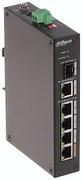 Switche - DAHUA SWITCH PRZEMYSŁOWY POE PFS3106-4ET-60-V2 4-PORTOWY SFP PFS3106-4ET-60-V2 - miniaturka - grafika 1