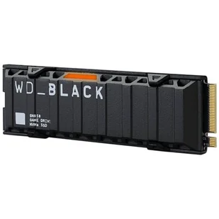 Western Digital Black SN850 500GB PCIe NVMe with heatsink included WDS500G1XHE - Dyski serwerowe - miniaturka - grafika 1