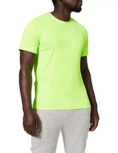 Koszulki męskie - Odlo Odlo T-shirt męski S/S Crew Neck Essential Light T-Shirt zielony Lounge Lizard M 392402 - grafika 1