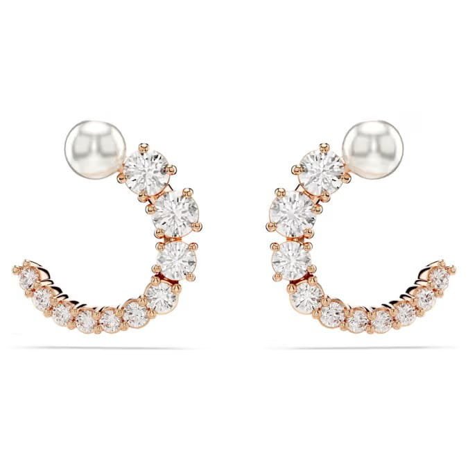 Kolczyki Swarovski kreole Matrix 5692264