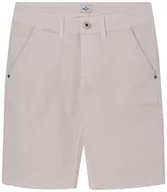 Spodenki damskie - Pepe Jeans Chłopięce szorty BLUEBURN, kość słoniowa, 18 lat, kość słoniowa, 18 Lat - miniaturka - grafika 1