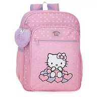 Plecaki szkolne i tornistry - Joumma Disney Stitch Hearts & Dots Plecak szkolny Niebieski 30x38x12 cm Poliester 13,68L, Niebieski, plecak szkolny - miniaturka - grafika 1