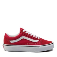 Trampki damskie - Tenisówki Vans Old Skool VN0A4BV5JV61 Czerwony - miniaturka - grafika 1