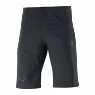 Spodnie sportowe damskie - Spodenki Salomon Wayfarer Black - miniaturka - grafika 1