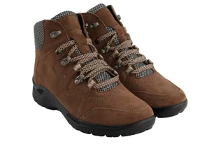 Semler Wanda-H damskie buty trekkingowe, beżowy - Caramel szary - 38 EU - Buty trekkingowe damskie - miniaturka - grafika 1