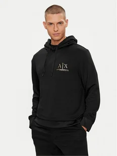 Armani Exchange Bluza 3DZMSB Z9N1Z 1200 Czarny Regular Fit - Bluzy męskie - miniaturka - grafika 1