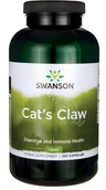 Układ pokarmowy - SWANSON Koci Pazur Cats Claw) 500 mg 250 kapsułek - miniaturka - grafika 1