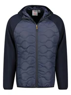 Odzież trekkingowa męska - Geographical Norway Kurtka polarowa "Tenesso" w kolorze granatowym - miniaturka - grafika 1