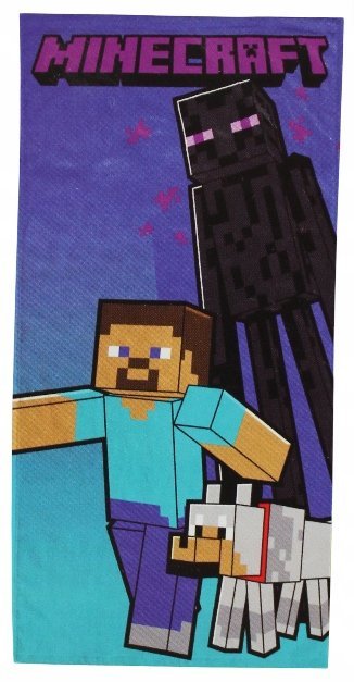 Minecraft Ręcznik plażowy 100% bawełna 70x140cm