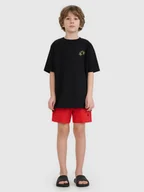 Kąpielówki dla chłopców - 4F Spodenki plażowe boardshorty chłopięce - czerwone 158/164 (12-14 lat) - miniaturka - grafika 1