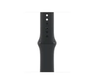 Akcesoria do zegarków - Apple sportowy czarny do koperty 42mm M/L - miniaturka - grafika 1