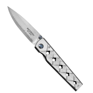 Mcusta Shinra Katana VG-10 Damascus 7 cm - Noże kuchenne - miniaturka - grafika 2