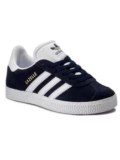 Buty dla dziewczynek - Adidas Buty Gazelle C BY9162 Granatowy - grafika 1