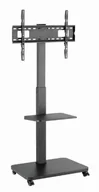 Uchwyty do telewizora - Gembird TV stiprinājums 37" - 75" TV floor stand with caster wheels 8716309135054 TVS-75S-02 8716309135054 - miniaturka - grafika 1